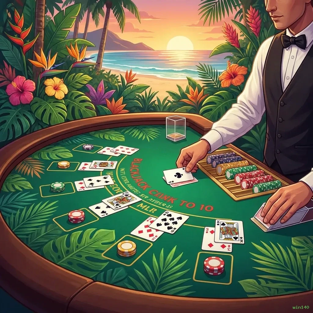 Roleta e blackjack win140