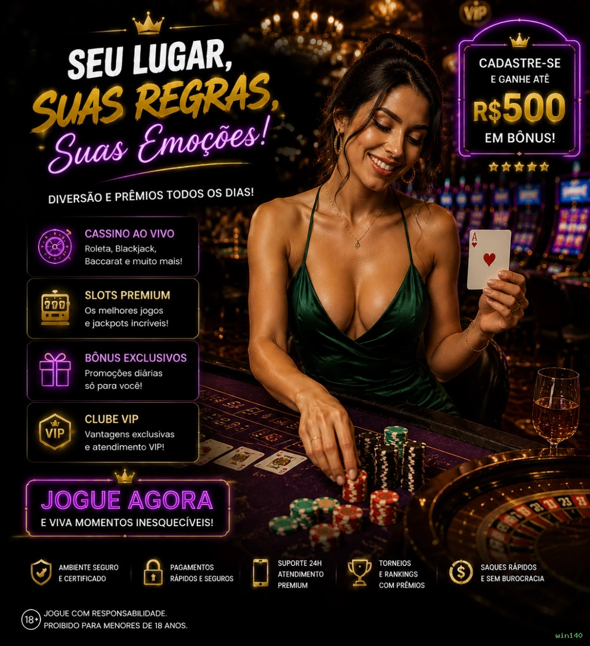 win140 slots no app